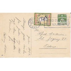 Julemrke 1927 p Postkort