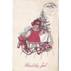 Julemrke 1927 p Postkort