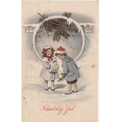 Julemrke 1927 p Postkort