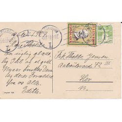 Julemrke 1927 p Postkort