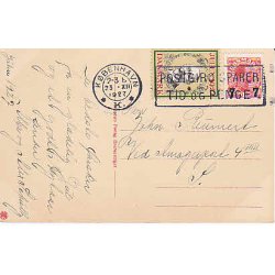 Julemrke 1927 p Postkort