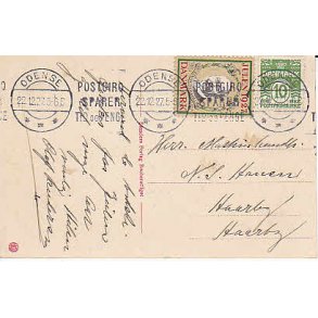 Julemrke 1927 p Postkort