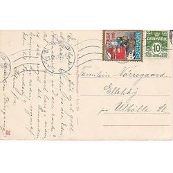 Julemrke 1928 p Postkort