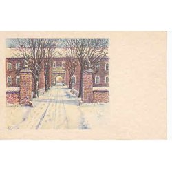 Julem�rke 1929 p� Postkort