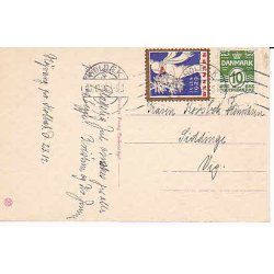 Julem�rke 1929 p� Postkort