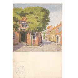 Julem�rke 1929 p� Postkort