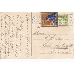 Julem�rke 1930 p� Postkort