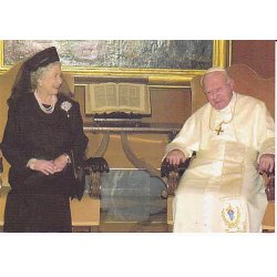 Pave Poul II & Elizabeth II