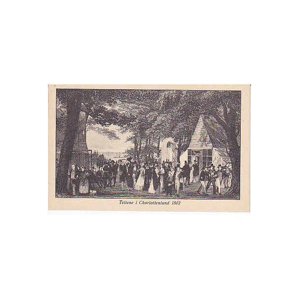 Teltene i Charlottenlund 1842 - St.24285