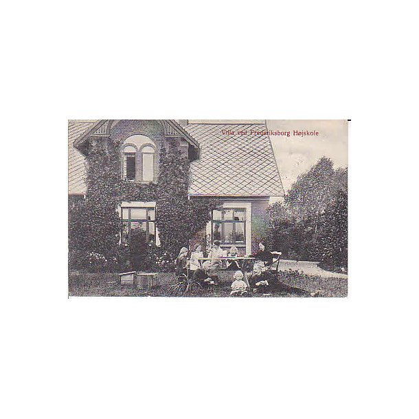 Villa ved Frederiksborg Hjskole K.P. u/n