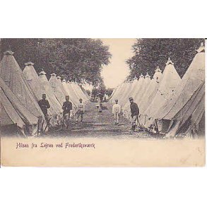 Hilsen fra Lejren ved Frederiksvrk - u/n