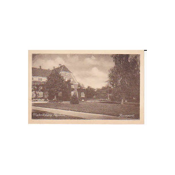 Frederiksborg Hjskole Haveparti - K.P. u/n