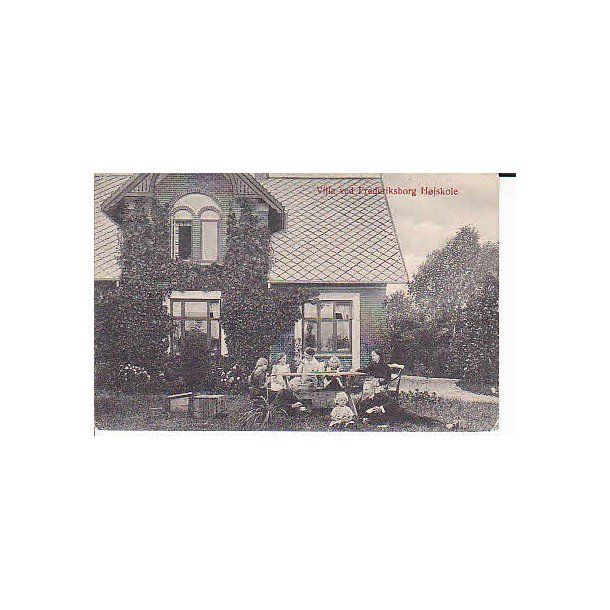 Villa ved Frederiksborg Hjskole K.P. u/n