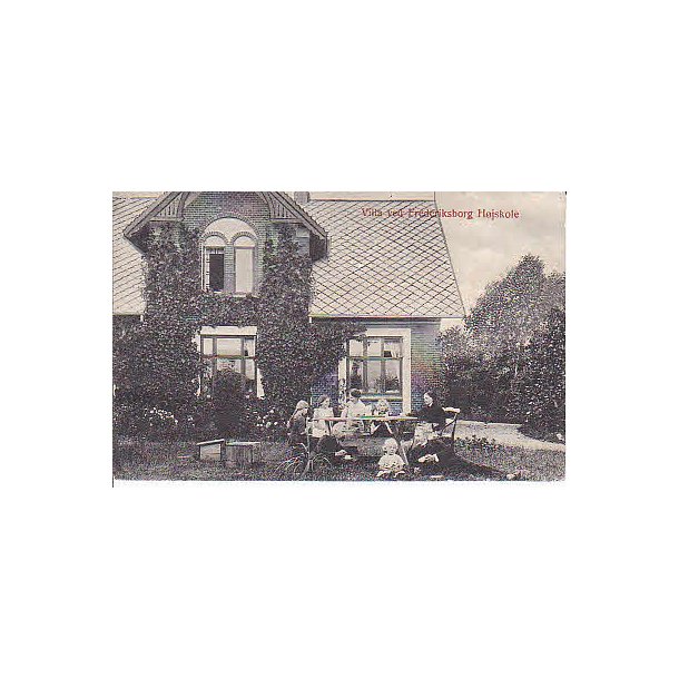 Villa ved Frederiksborg Hjskole K.P. u/n