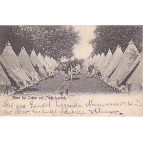 Hilsen fra Lejren ved Frederiksvrk - u/n