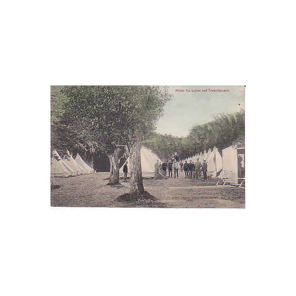 Hilsen fra Lejren ved Frederiksvrk - u/n