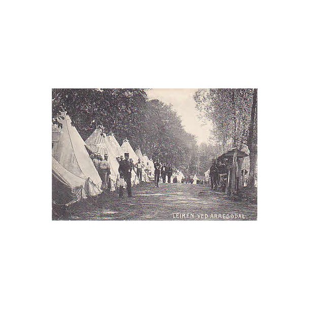 Lejren ved Arresdal - P.A. u/n