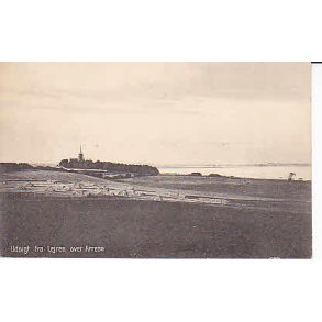 Udsigt fra lejren over Arres - A.J.-43805