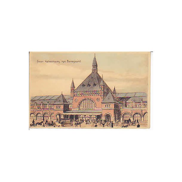 Foran K&oslash;benhavns nye Banegaard - St.9252