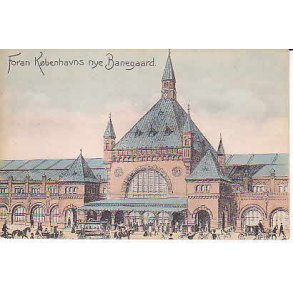 Foran Københavns nye Banegaard - St.9252