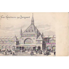 Foran Københavns nye Banegaard - St.9252