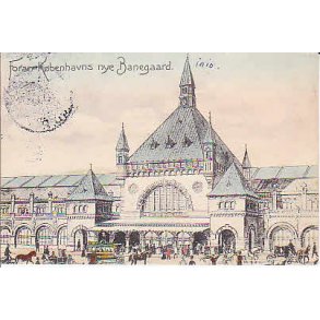 Foran Københavns nye Banegaard - St.9252