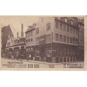 F.Gotllieb Hansen- Ny Østergade Kbh.