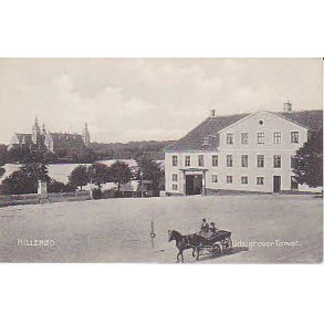 Udsigt over Torvet - Hillerd - St.2396