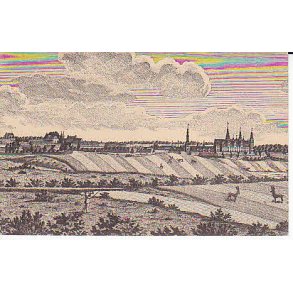 Hillerød Købstad 1650 - W&M 1754