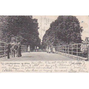 Jernbanebroen og Alleen - Hillerød- St.2399