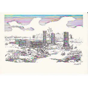 Hillerød - Æbelholt Klosterruin - H.A. 384