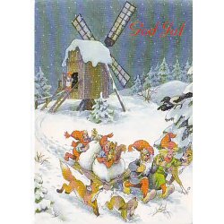 Julemrke 2009 p Postkort