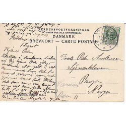 Frederiksborg Slot set fra Torvet - F.H.u/n