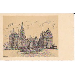 Frederiksborg Slot - M.F.Larsen u/n