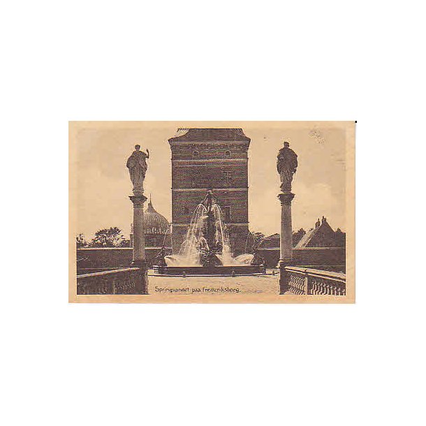 Springvandet paa Frederiksborg. St. 9