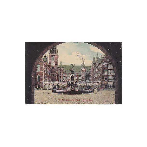 Frederiksborg Slot - Br&oslash;nden u/n
