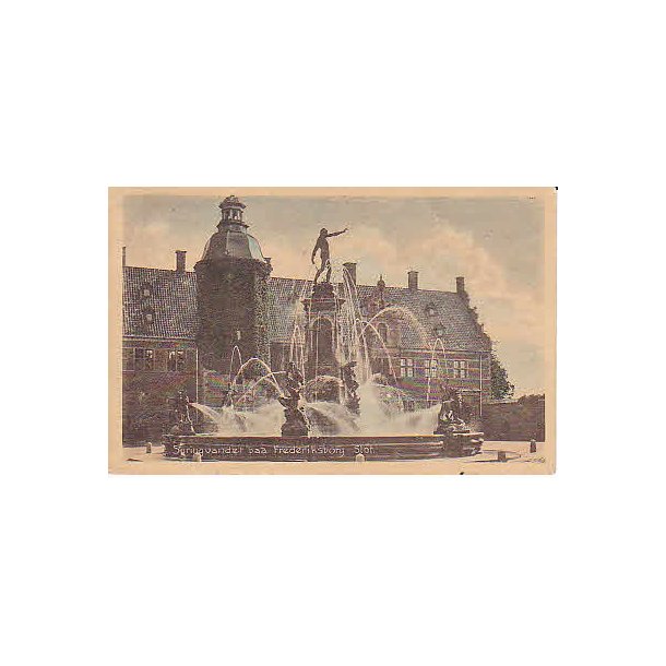 Springvandet paa Frederiksborg Slot - St-28
