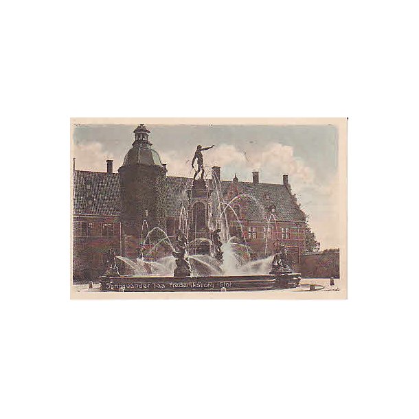 Springvandet paa Frederiksborg Slot - D.28