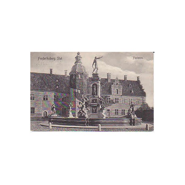 Frederiksborg Slot - Font&aelig;nen . P.A. 1906