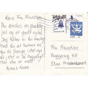 Julemrke 2009 p Postkort