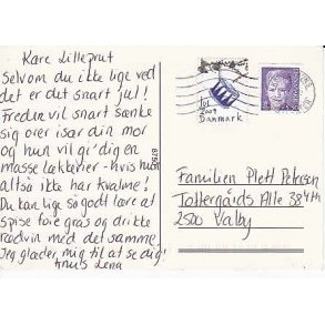 Julemrke 2009 p Postkort