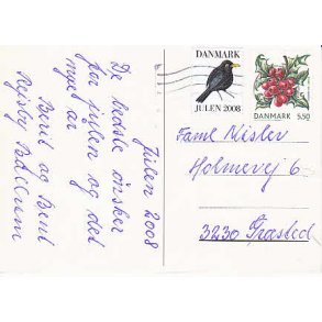Julem�rke 2008 p� Postkort