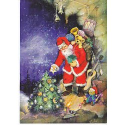 Julem�rke 2008 p� Postkort