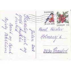 Julem�rke 2008 p� Postkort