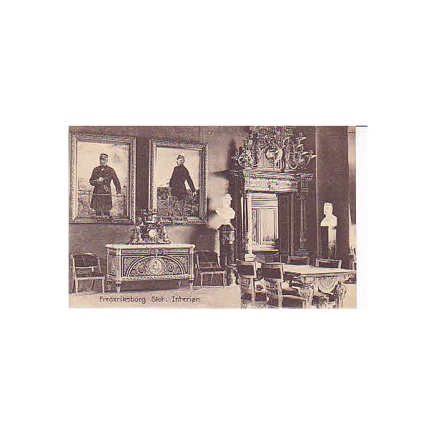 Frederiksborg Slot. Interi&oslash;r - P.B.24319