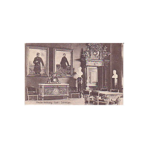 Frederiksborg Slot. Interi&oslash;r - K.G.24319