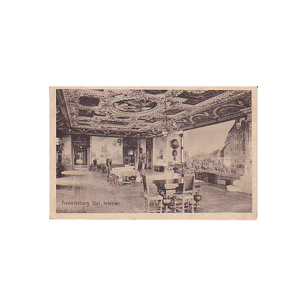 Frederiksborg Slot. Interi&oslash;r - C.R.Eneret