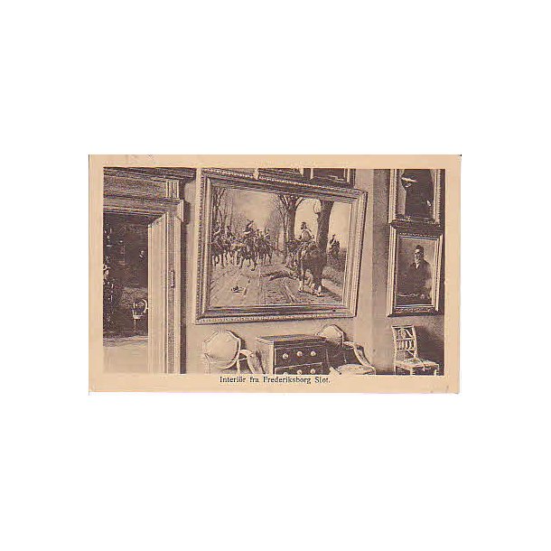 Frederiksborg Slot. Interi&oslash;r - D.F.K. 137