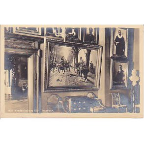 Frederiksborg Slot. Interi&oslash;r - D.F.K. 089