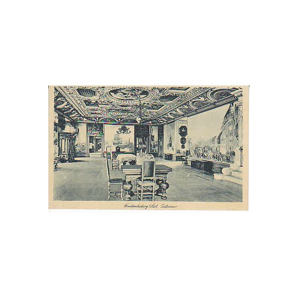 Frederiksborg Slot. Interi&oslash;r - D.u/n